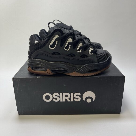 Osiris D3 2001 Men's 4 US (wom 5.5 US) 1141119 White Black Gum Phat Skate Shoes - Picture 1 of 12
